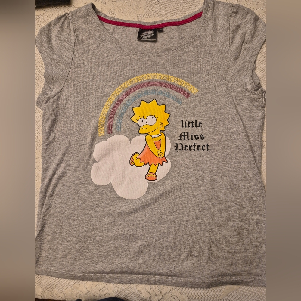 Maggie Simpson "Little Miss Perfect" Girl's Tee